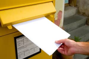 confortare con una lettera
