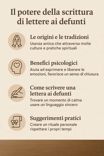 infografica lettera ai defunti