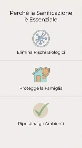 sanificazione post decesso e post mortem