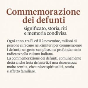 storia festa dei morti