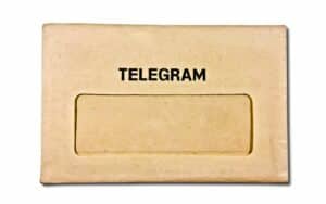 telegramma di condoglianze