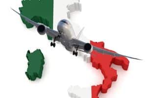 trasporto di morti in aereo in Italia